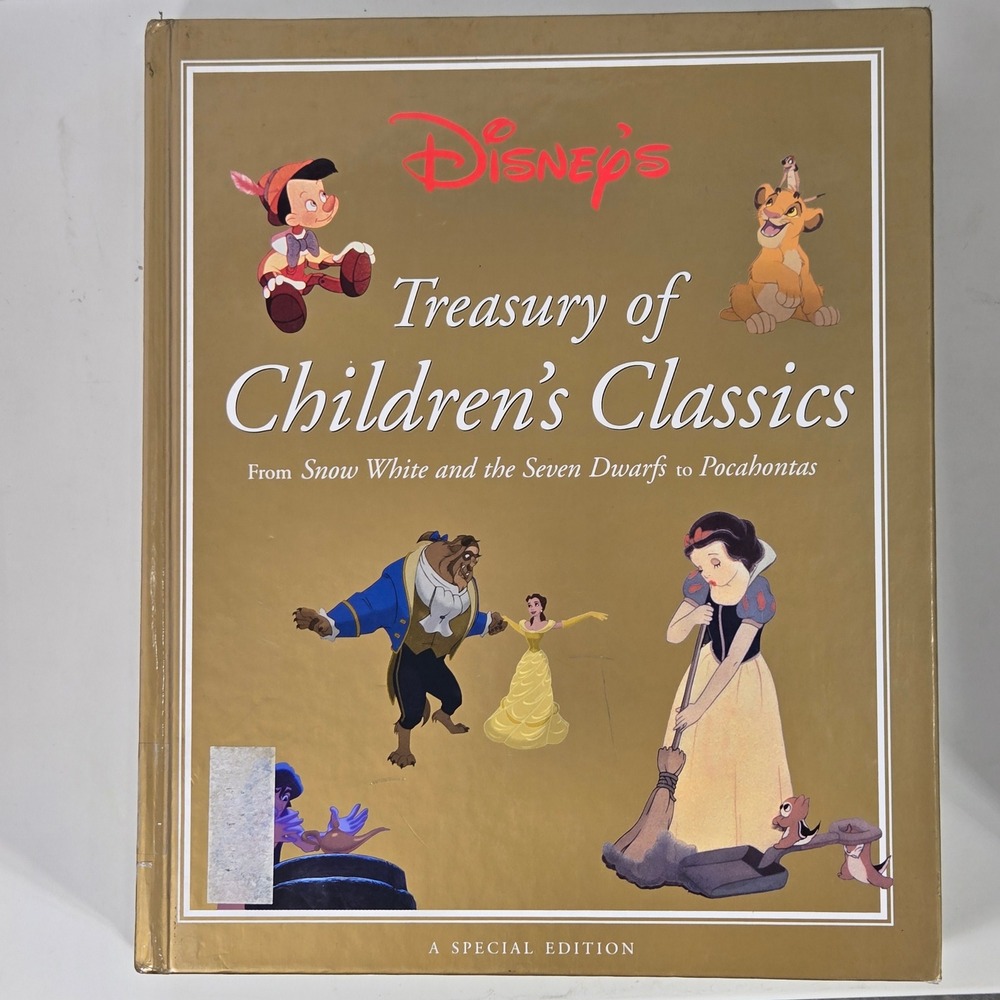 Disney Treasury of Children's Classics Hardcover Book Special Edition 1997
